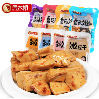 马大姐嫩豆干 多种口味，休闲零食新选择